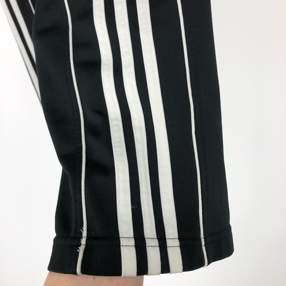 Sold! Adidas Boys 8/10 Warm-up Track Gym Pants Black - Picture 8 of 8